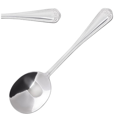 Olympia Jesmond Soup Spoon Stainless Steel (12 Pack) • PAS-C152