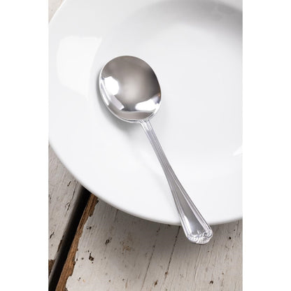 Olympia Jesmond Soup Spoon Stainless Steel (12 Pack) • PAS-C152