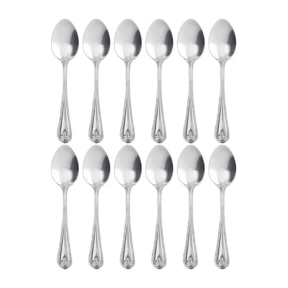 Olympia Jesmond Tea Spoon Stainless Steel (12 Pack) • PAS-C153