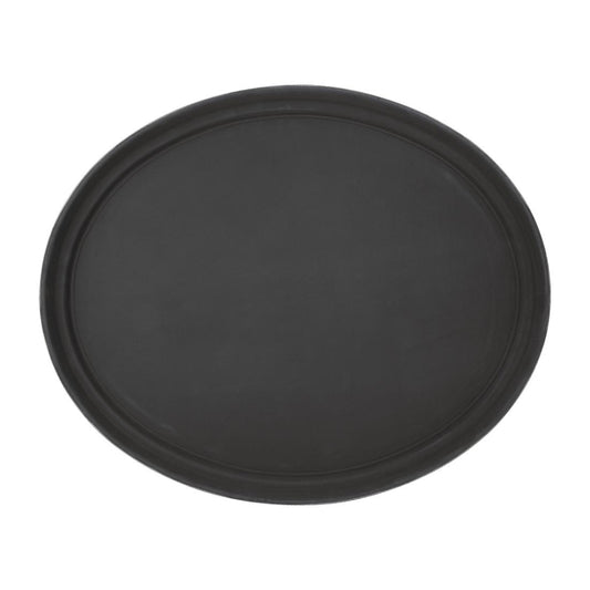 Olympia Kristallon Oval Anti-Slip Tray - Plastic • PAS-C162