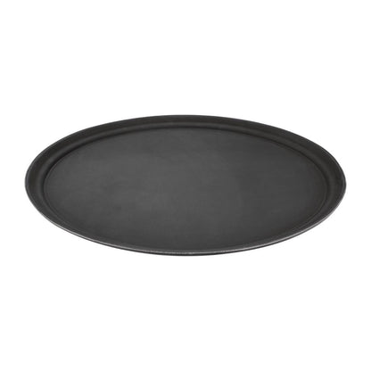 Olympia Kristallon Oval Anti-Slip Tray - Plastic • PAS-C162