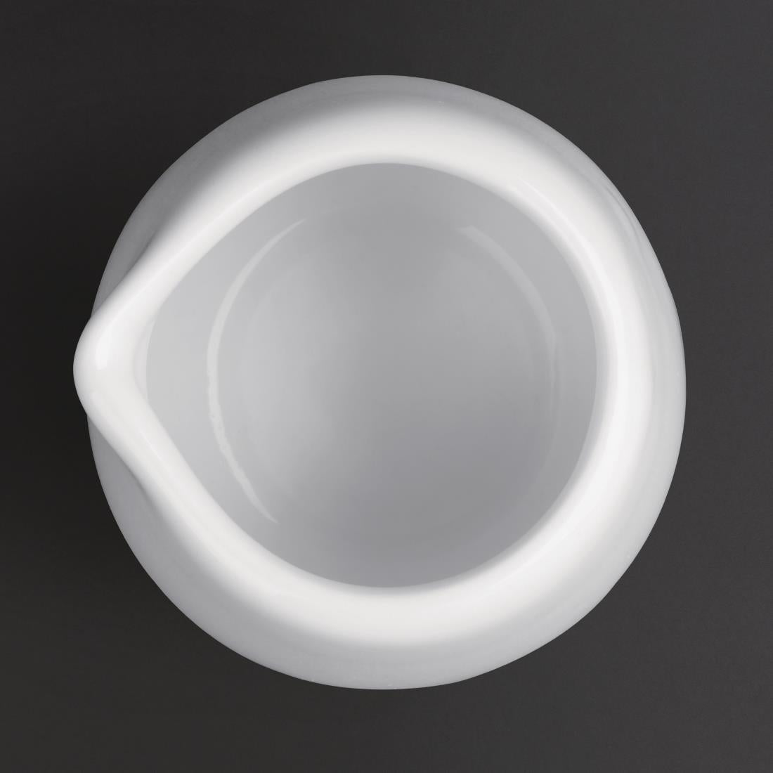 Olympia Whiteware Cream/Milk Jug 43ml (12 Pack) (Capacity: 43ml. Pack quantity: 12) • PAS-C203