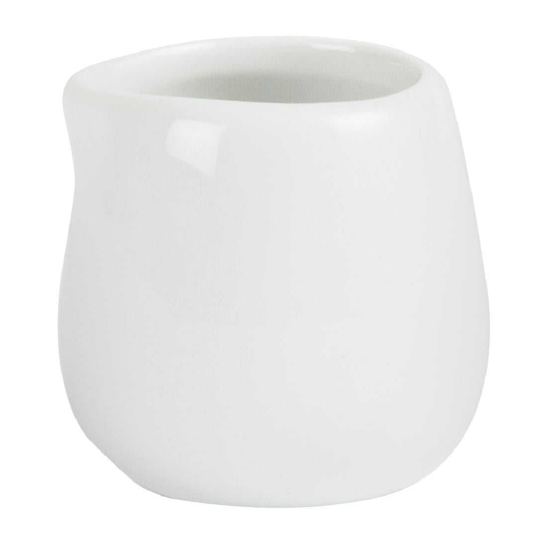 Olympia Whiteware Cream/Milk Jug 43ml (12 Pack) (Capacity: 43ml. Pack quantity: 12) • PAS-C203