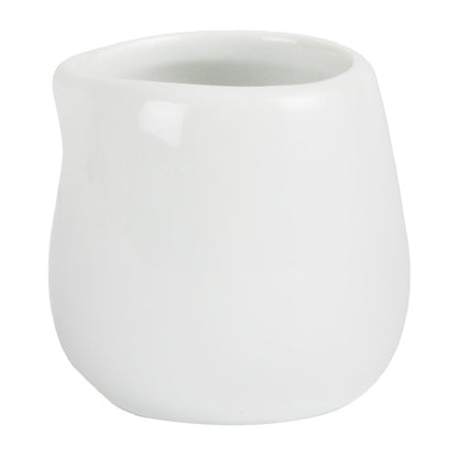 Olympia Whiteware Cream/Milk Jug 43ml (12 Pack) (Capacity: 43ml. Pack quantity: 12) • PAS-C203