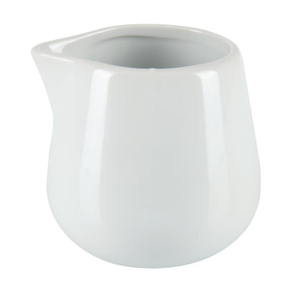 Olympia Whiteware Cream/Milk Jug - 230ml 8fl oz (12 Pack) (Capacity: 230ml. Pack Quantity: 12) • PAS-C205