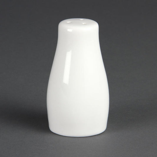Olympia Whiteware Salt Shakers 90mm (12 Pack) (Pack of 12) • PAS-C213