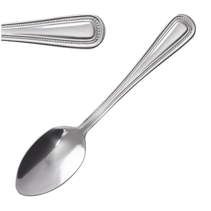 Olympia Bead Coffee Spoon (12 Pack) (120(L)mm. Material: 18/0 Stainless Steel. Pack Quantity: 12) • PAS-C218