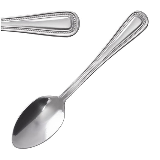 Olympia Bead Coffee Spoon (12 Pack) (120(L)mm. Material: 18/0 Stainless Steel. Pack Quantity: 12) • PAS-C218