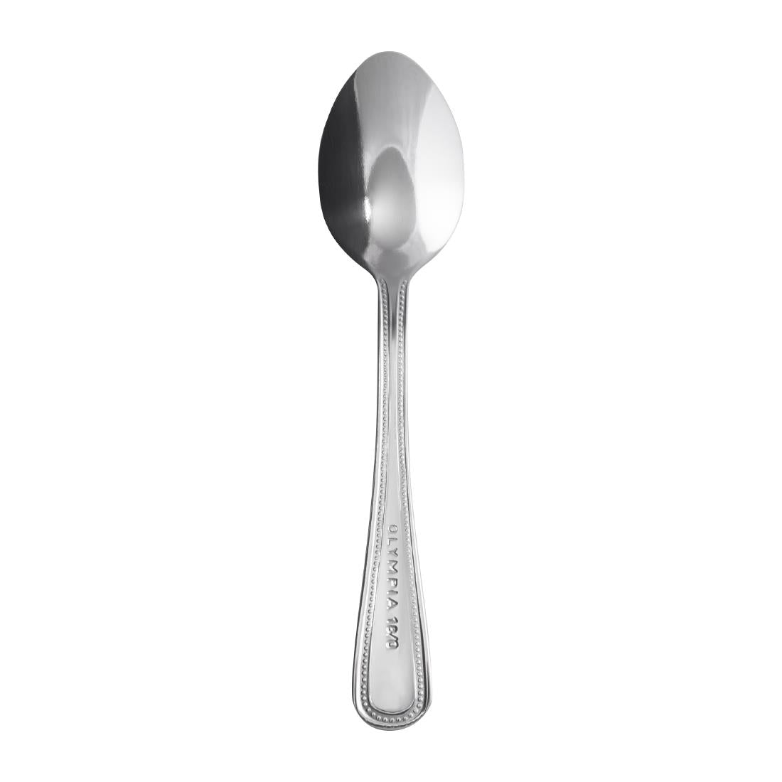 Olympia Bead Coffee Spoon (12 Pack) (120(L)mm. Material: 18/0 Stainless Steel. Pack Quantity: 12) • PAS-C218