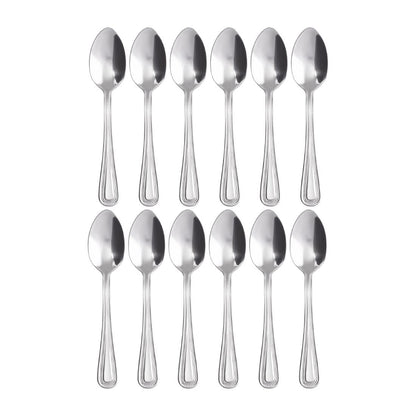 Olympia Bead Coffee Spoon (12 Pack) (120(L)mm. Material: 18/0 Stainless Steel. Pack Quantity: 12) • PAS-C218