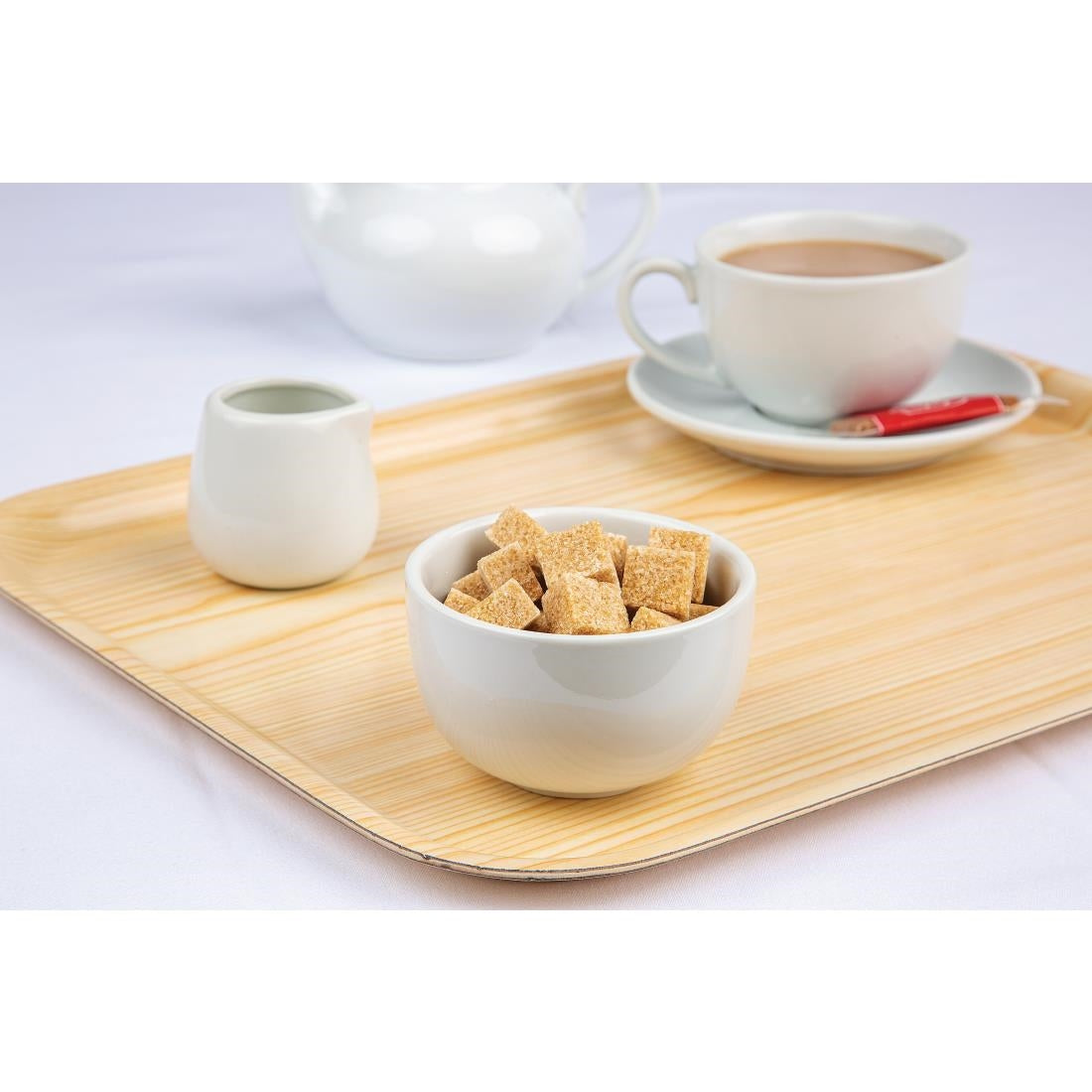 Olympia Whiteware Sugar Bowls 200ml (12 Pack) (Pack of 12) • PAS-C250