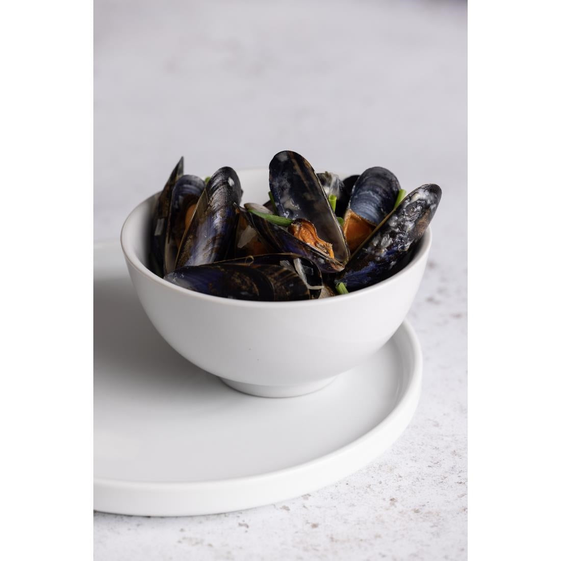 Olympia Whiteware Rice Bowls 130mm 390ml (12 Pack) (Pack of 12) • PAS-C253