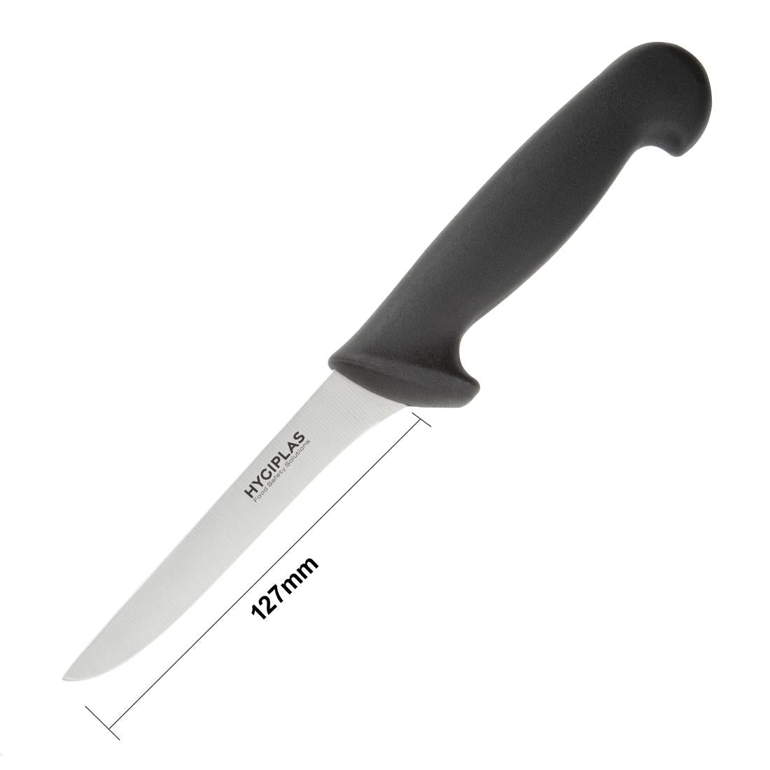 Hygiplas Boning Black Knife 125mm • PAS-C267