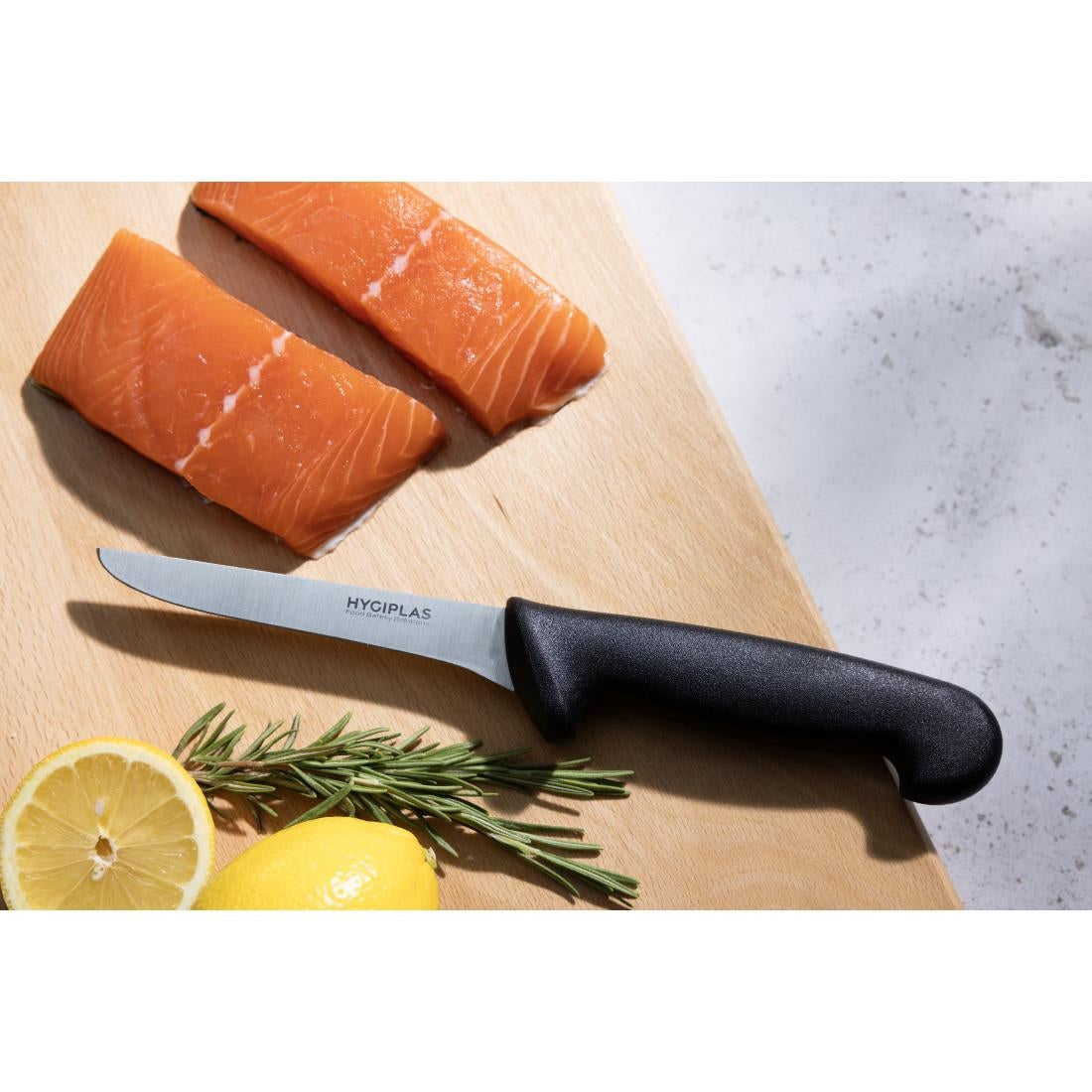 Hygiplas Boning Black Knife 125mm • PAS-C267