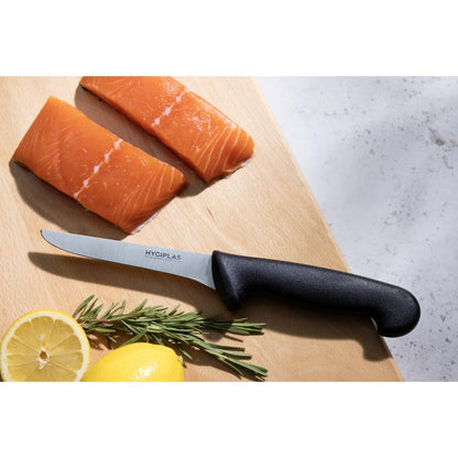 Hygiplas Boning Black Knife 125mm • PAS-C267