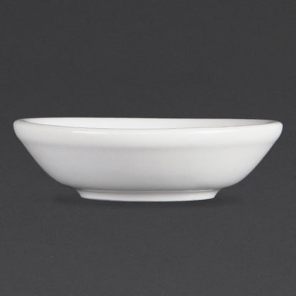 Olympia Whiteware Soy Dish - 70mm (12 Pack) (70mm. Pack quantity 12) • PAS-C320