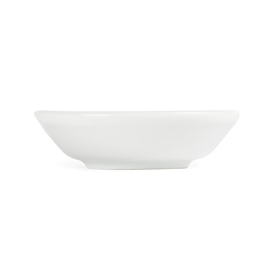 Olympia Whiteware Soy Dish - 70mm (12 Pack) (70mm. Pack quantity 12) • PAS-C320
