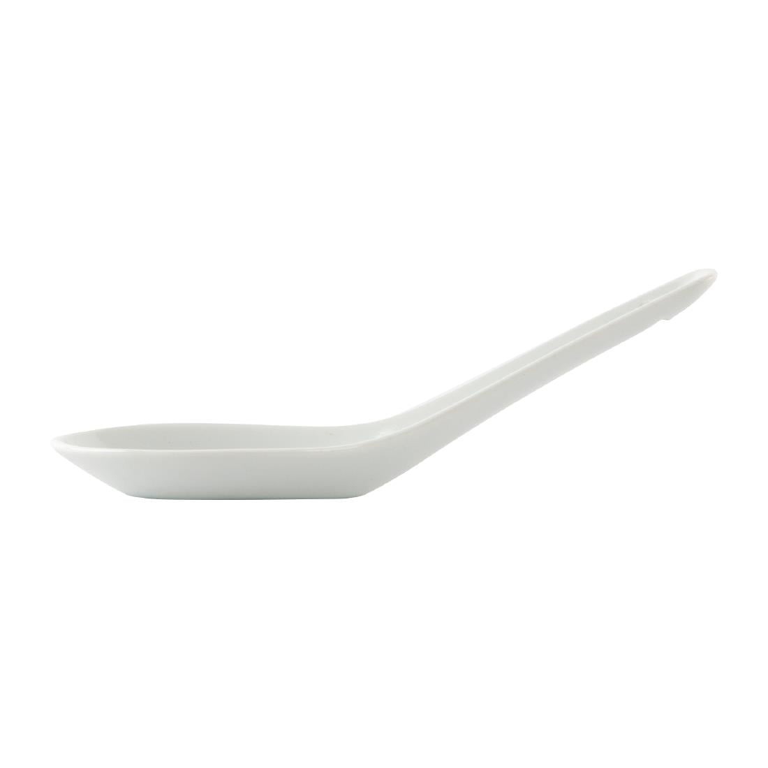 Olympia Whiteware Rice Spoon (24 Pack) (130mm / 5" long | Pack quantity: 24) • PAS-C325