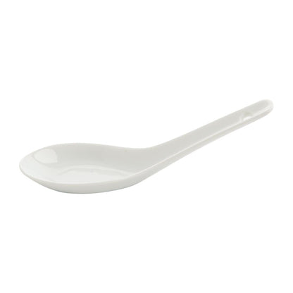 Olympia Whiteware Rice Spoon (24 Pack) (130mm / 5" long | Pack quantity: 24) • PAS-C325