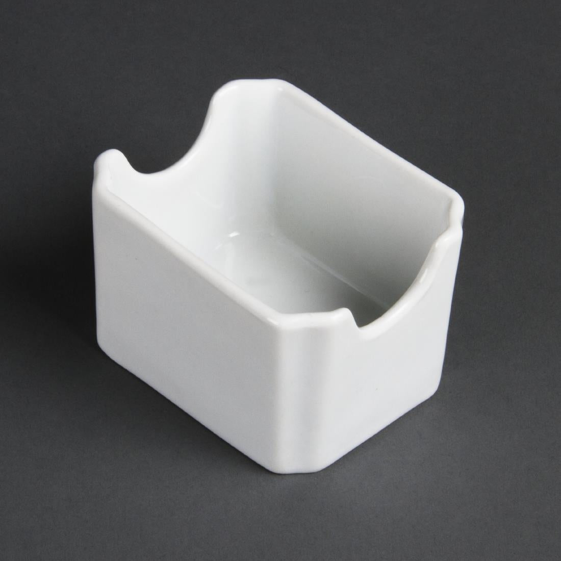 Olympia Whiteware Sachet Holders (6 Pack) (Pack of 6) • PAS-C346