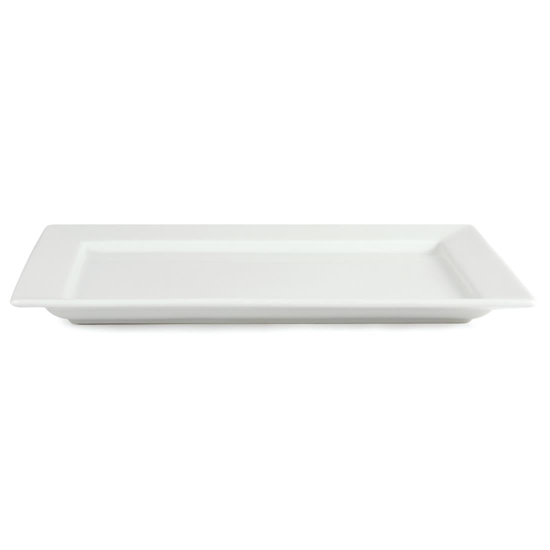 Olympia Wide Rim Rectangular Platter 400 x 295mm • PAS-C362