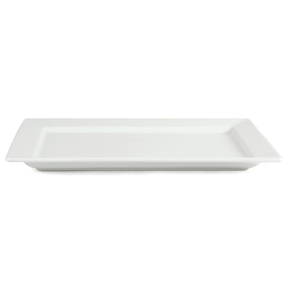 Olympia Wide Rim Rectangular Platter 400 x 295mm • PAS-C362