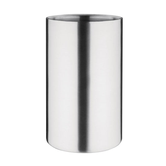 Olympia Brushed Stainless Steel Wine & Champagne Cooler • PAS-C386