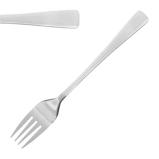 Olympia Clifton Dessert Fork Stainless Steel (12 Pack) • PAS-C447