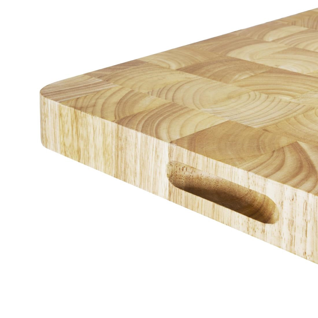 Vogue Large Rectangular Wooden Chopping Board 45x610x455mm • PAS-C460