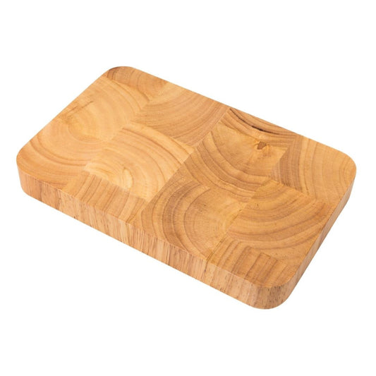 Vogue Small Rectangular Wooden Chopping Board 25x230x150mm • PAS-C461
