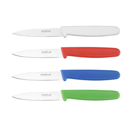 Hygiplas Paring Knife Red 85mm • PAS-C542