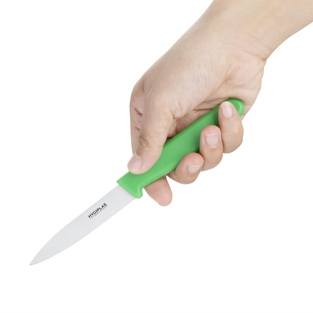 Hygiplas Paring Knife Green 85mm • PAS-C545