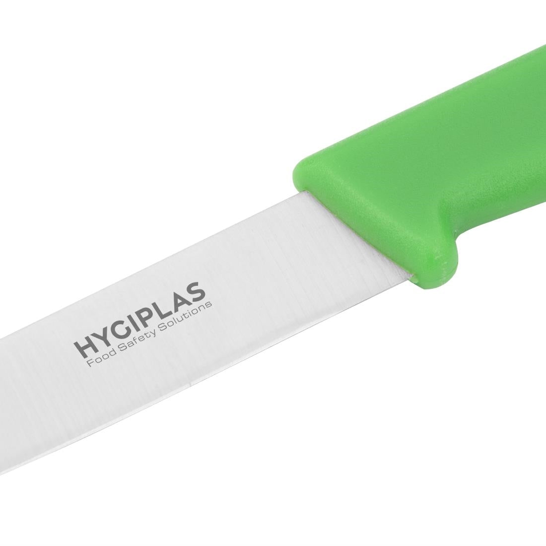 Hygiplas Paring Knife Green 85mm • PAS-C545
