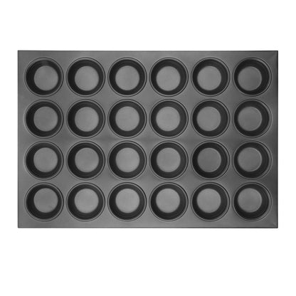 Vogue Aluminium Non Stick 24 Cup Muffin Tray • PAS-C564