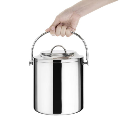 Olympia Ice Bucket with Lid 3.3Ltr • PAS-C569