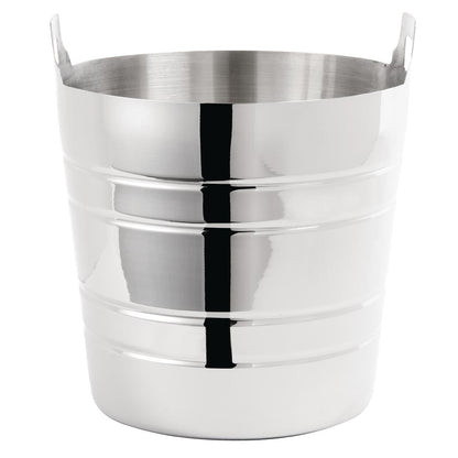 Olympia Polished Stainless Steel Wine & Champagne Bucket • PAS-C578