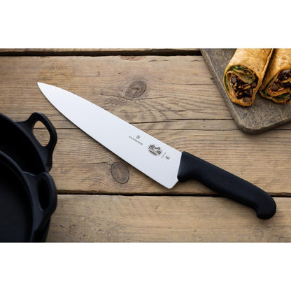 Victorinox Fibrox Cooks Knife Black 254mm • PAS-C656
