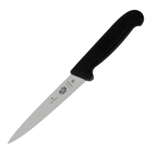 Victorinox Fibrox Flexible Filleting Knife Black 152mm • PAS-C660