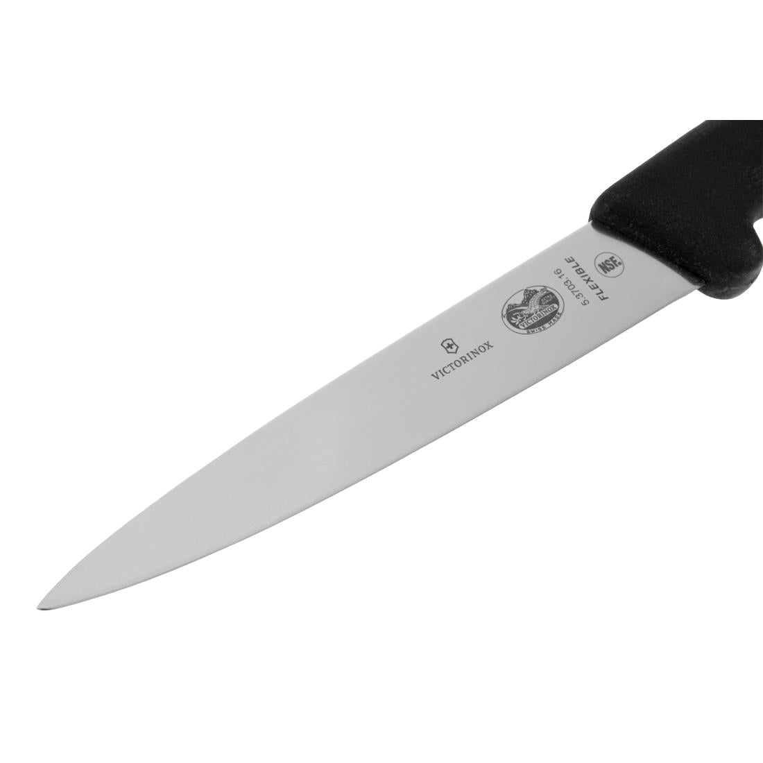 Victorinox Fibrox Flexible Filleting Knife Black 152mm • PAS-C660