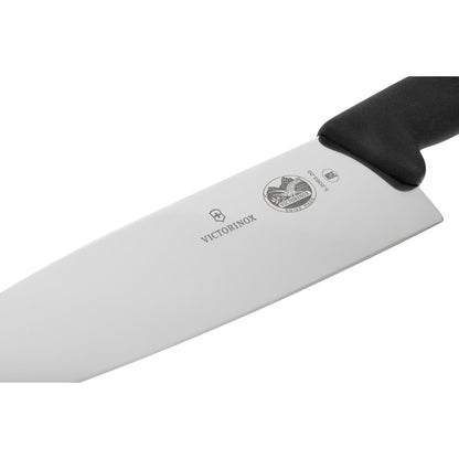 Victorinox Wide Blade Chefs Knife Black 203mm • PAS-C662