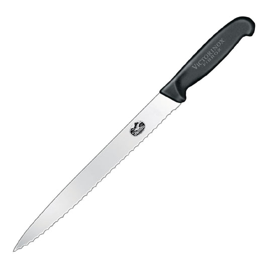 Victorinox Narrow Serrated Blade Slicer Knife - 254mm • PAS-C680