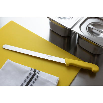 Hygiplas Serrated Slicer Yellow 305mm • PAS-C811