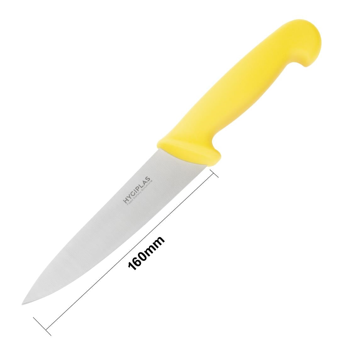 Hygiplas Chefs Knife Yellow 160mm • PAS-C815