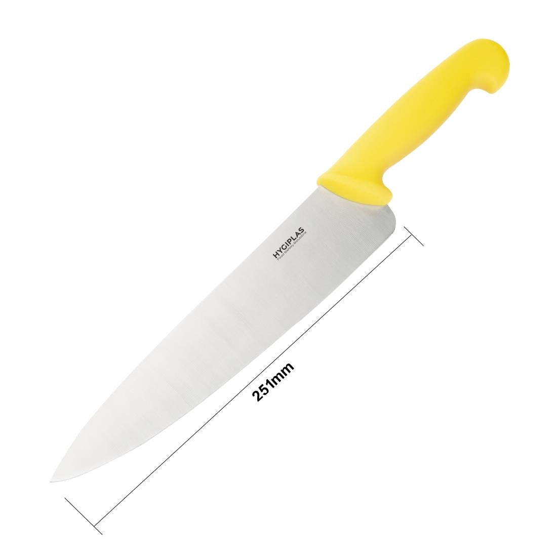 Hygiplas Chefs Knife Yellow 250mm • PAS-C816
