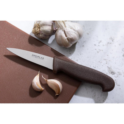 Hygiplas Paring Knife Brown 83mm • PAS-C840