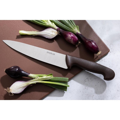 Hygiplas Chefs Knife Brown 218mm • PAS-C842