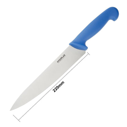 Hygiplas Chefs Knife Blue 218mm • PAS-C851