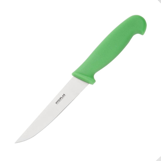 Hygiplas Vegetable Knife Green 105mm • PAS-C860