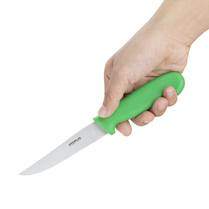 Hygiplas Vegetable Knife Green 105mm • PAS-C860