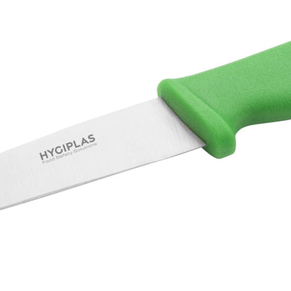 Hygiplas Vegetable Knife Green 105mm • PAS-C860
